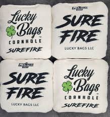 cornhole-vrecka-Lucky bags-SureFire-White